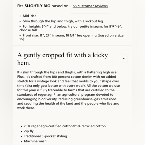 J. Crew Mid-Rise Relaxed Kick-Out Jeans, Ecru Wash, Raw Hem, Size 25 - Picture 13 of 16